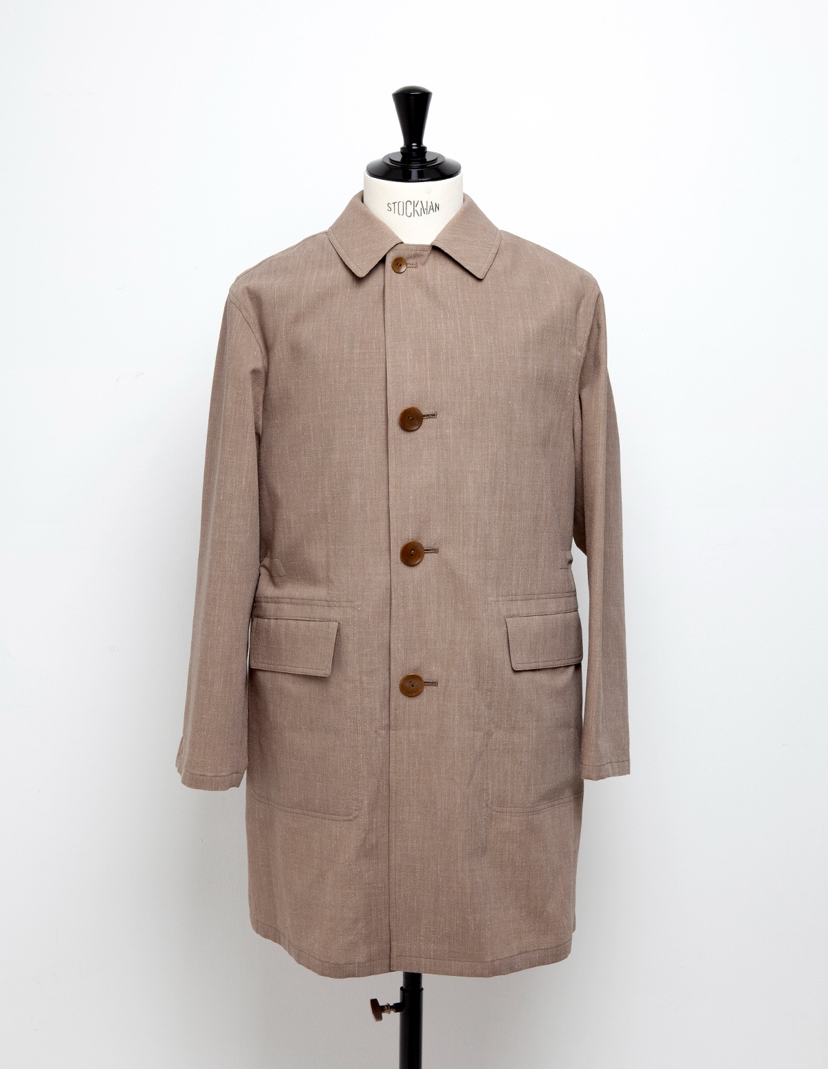 MONOCLE IIＳ Wool/Linen/Mohair Coat