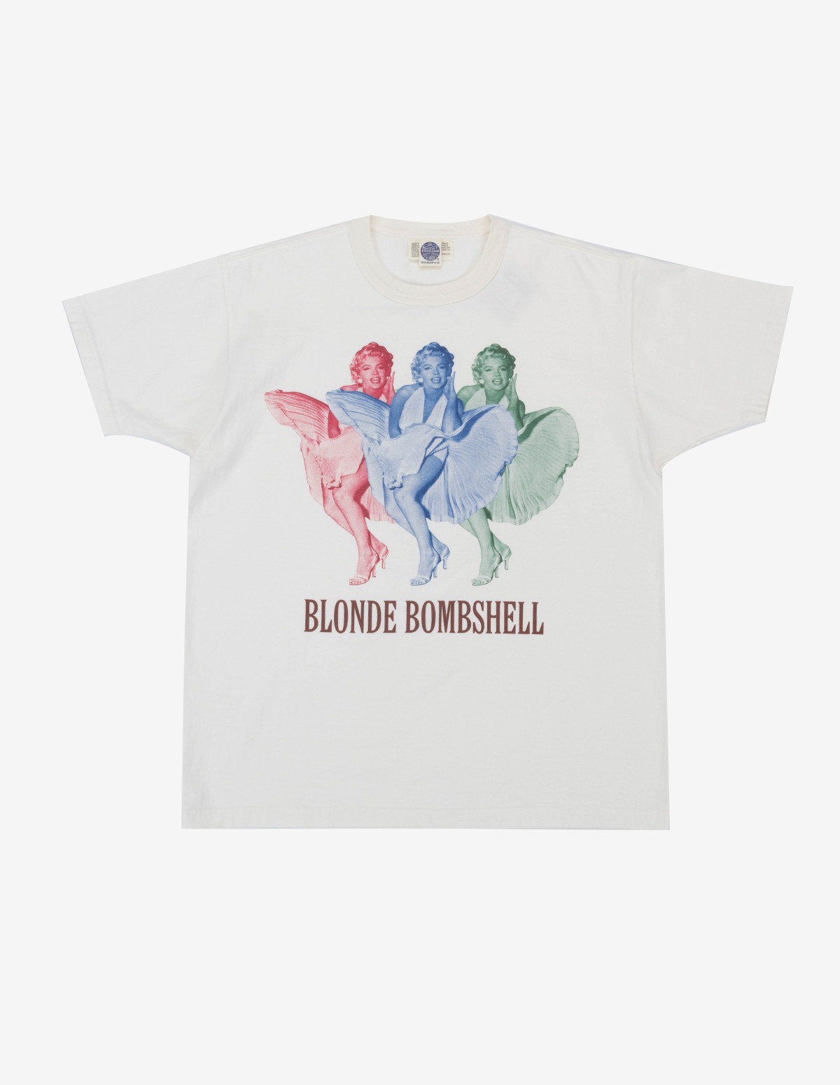 TMC2312 MARILYN MONROE TEE &quot;BLONDE BOMBSHELL&quot; (Offwhite)