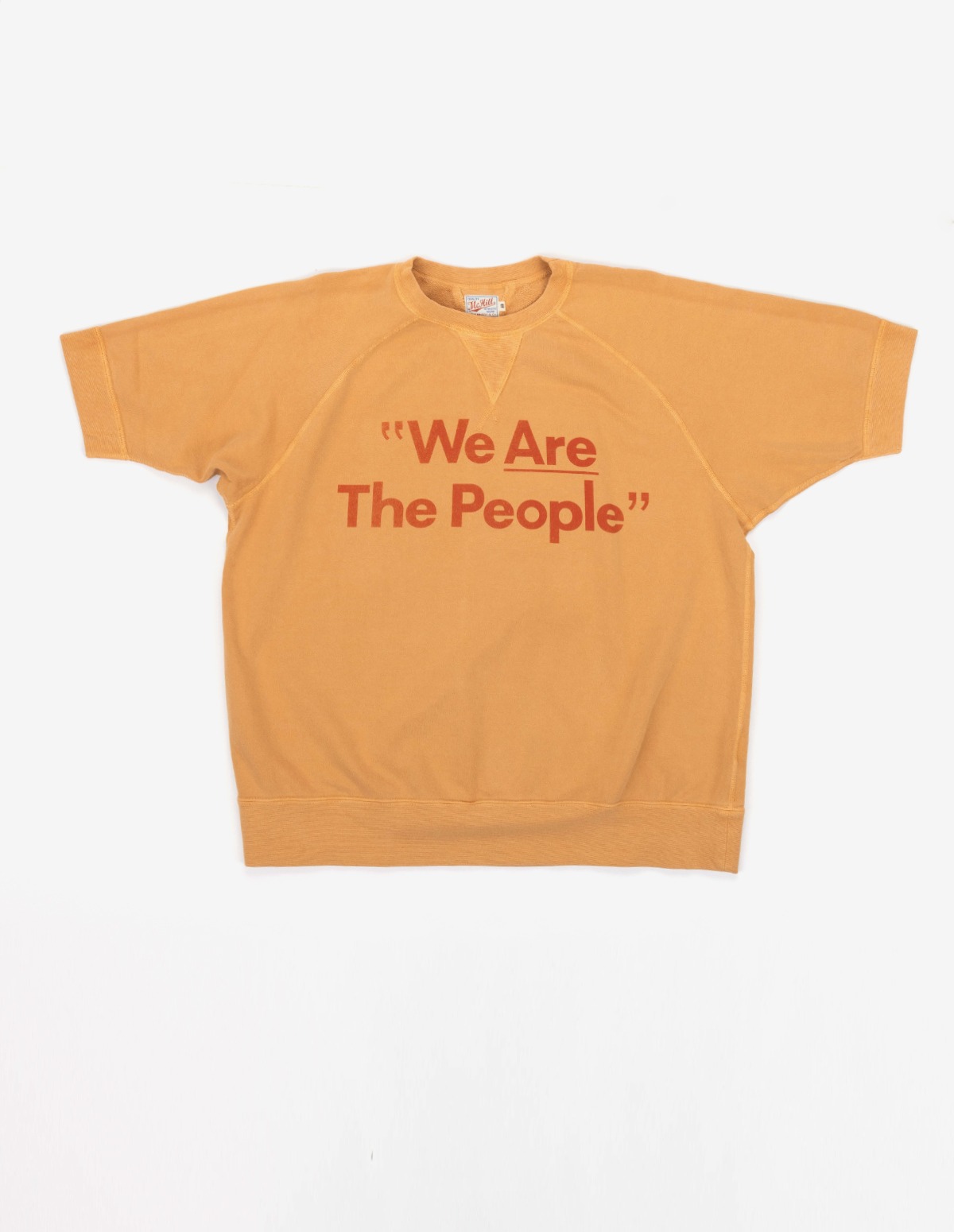 TMC2323 SHORT SLEEVE SWEAT SHIRT TAXI DRIVER &quot;We Are The People&quot; (Gold)