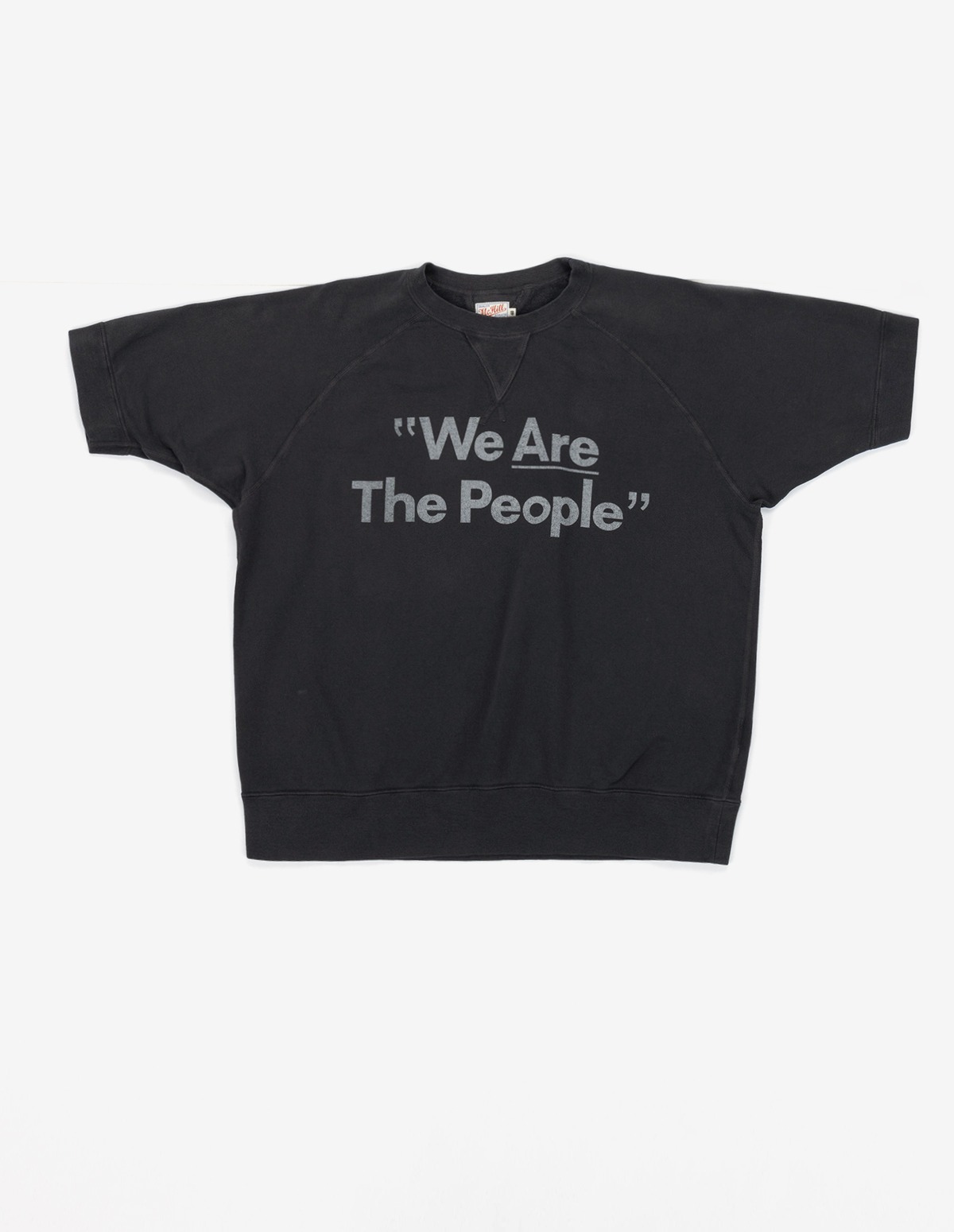 TMC2323 SHORT SLEEVE SWEAT SHIRT TAXI DRIVER &quot;We Are The People&quot; (Black)