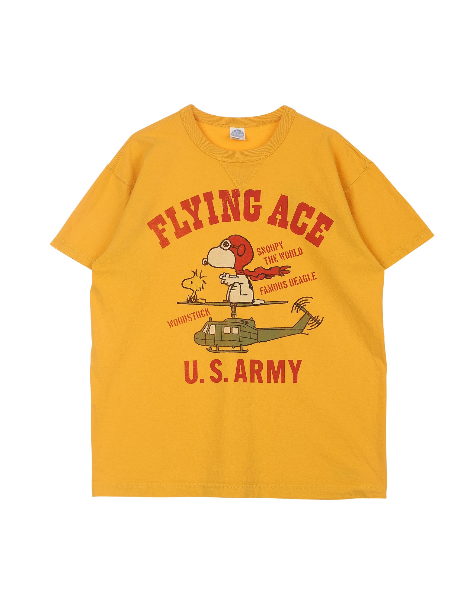 TMC2422 SNOOPY TEE SNOOPY &quot;FLYING ACE&quot; (Yellow)