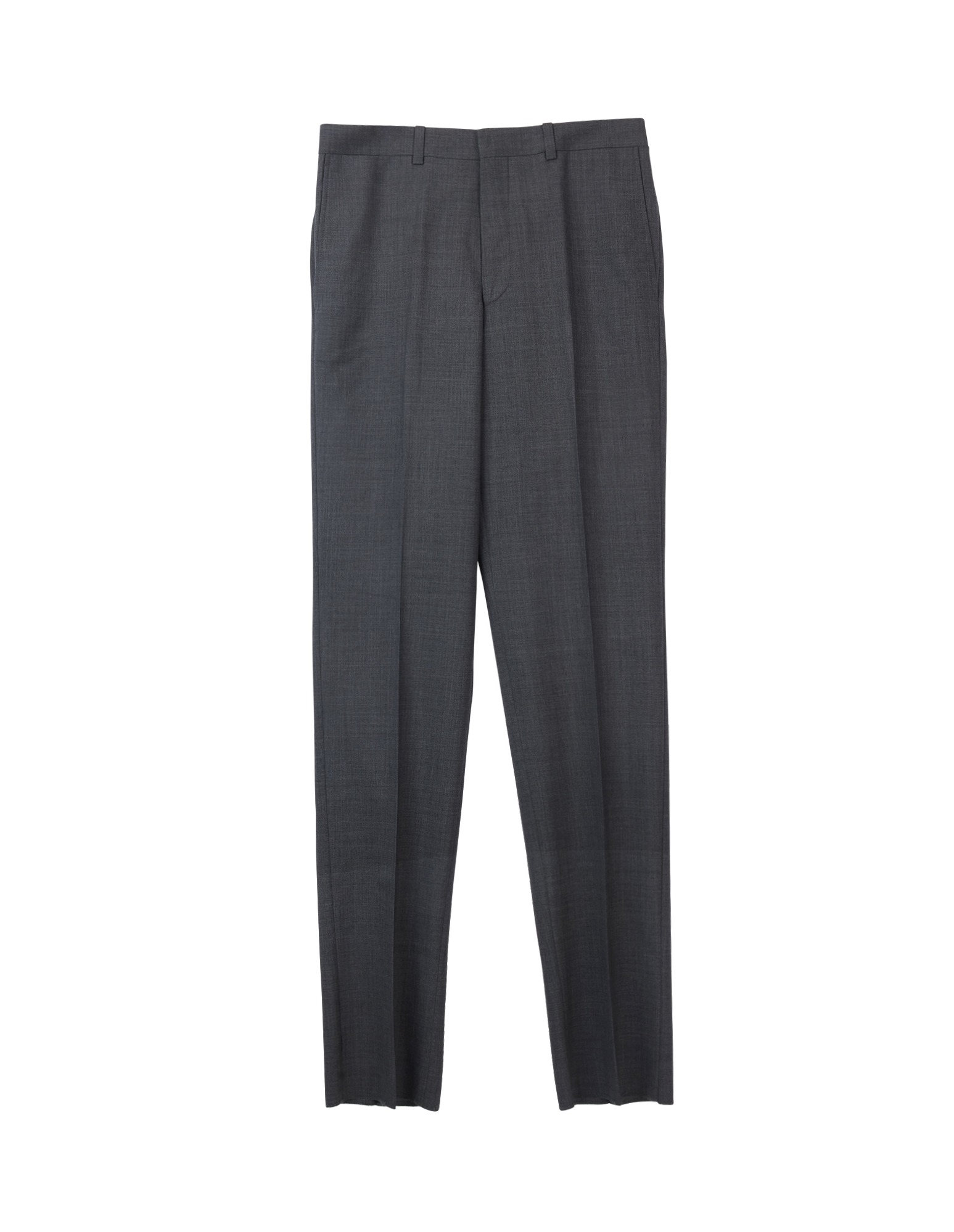 Wool Tropical Trousers (Grey)